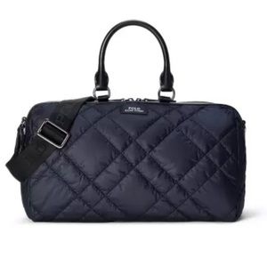 Ralph Lauren Camden Small duffle bag in black, fabric material